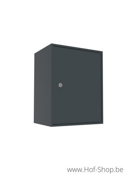 Boxis RAL 7016 type 542/D/505 (40 x 31 x 24 cm) - brievenbus aluminium