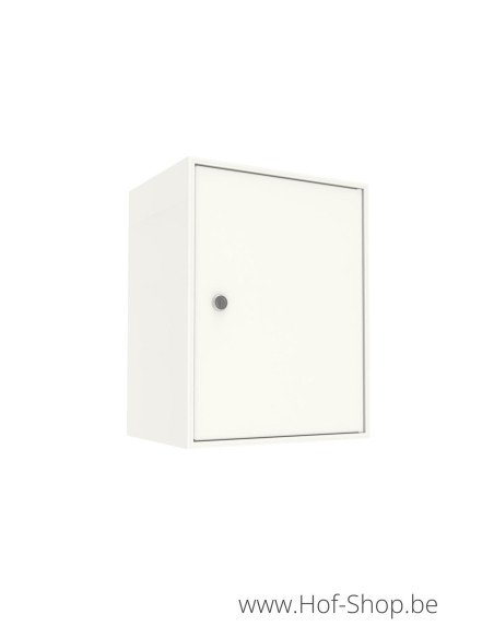 Boxis RAL 9016 type 542/D/505 (40 x 31 x 24 cm) - brievenbus aluminium