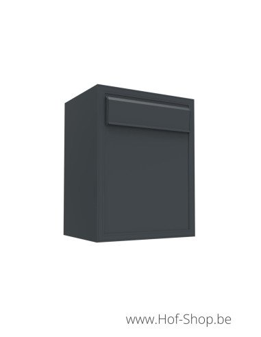 Boxis RAL 7016 type 542/D/505 (40 x 31 x 24 cm) - brievenbus aluminium