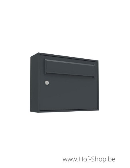 Boxis RAL 7016 - 544/515 (31 x 40 x 12 cm) - brievenbus aluminium