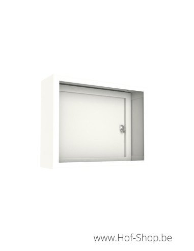 Boxis 547 RAL 9016 opvangbak - brievenopvangkast aluminium