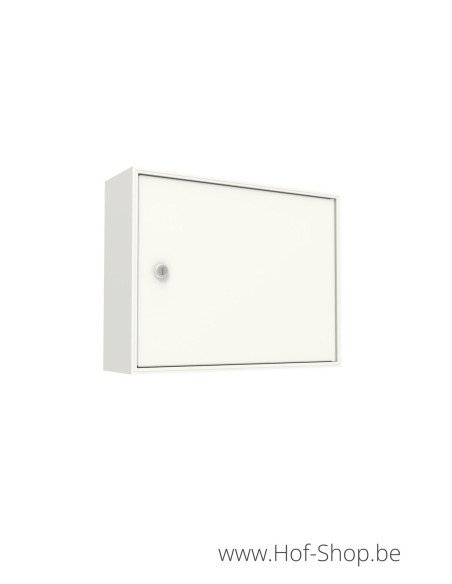 Boxis 547 RAL 9016 opvangbak - brievenopvangkast aluminium