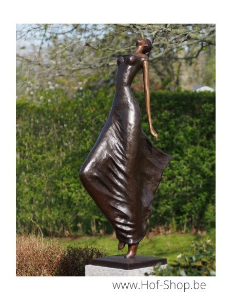 Femme moderne - statue en bronze (B91240)