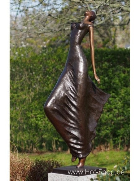 Femme moderne - statue en bronze (B91240)