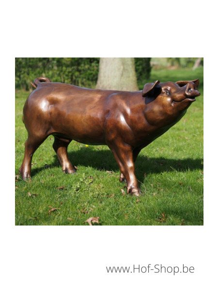 Varken - bronzen beeld (PB61083-1)