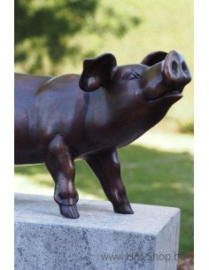 Porcelet - statue en bronze (PB61083-3)