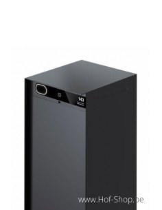 Custo 1 RAL 9004 - slimme pakketbus aluminium