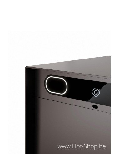 Custo 1 RAL 8019 - boîte à colis intelligente en aluminium