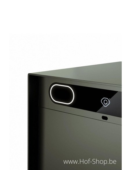 Custo 1 RAL 6015 - boîte à colis intelligente en aluminium