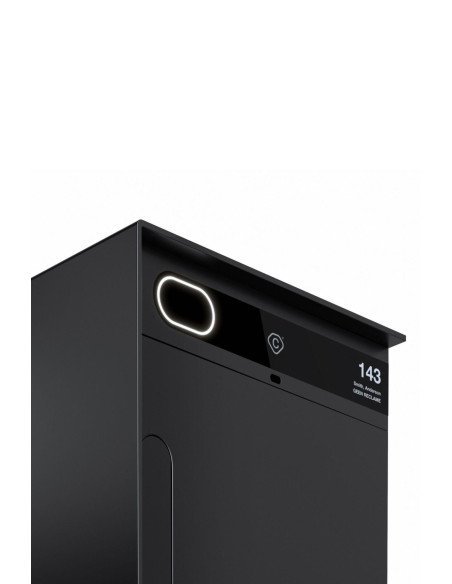 Custo 1s RAL 9004 - slimme pakketbus aluminium