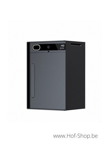 Custo 1s RAL 9004 - slimme pakketbus aluminium