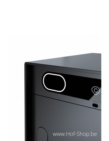 Custo 1s RAL 9004 - slimme pakketbus aluminium