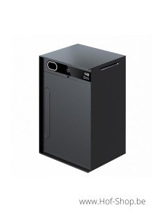 Custo 1s RAL 9004 - slimme pakketbus aluminium