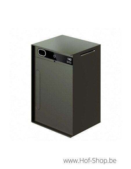 Custo 1s RAL 6015 - boîte à colis intelligente en aluminium