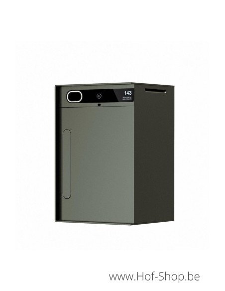 Custo 1s RAL 6015 - boîte à colis intelligente en aluminium