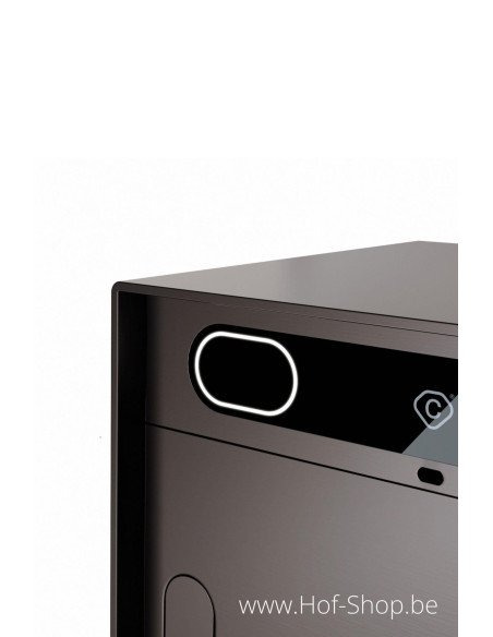 Custo 1s RAL 8019 - boîte à colis intelligente en aluminium