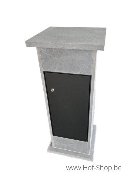 Cobox 5 type Medium - boîte à colis en pierre bleue