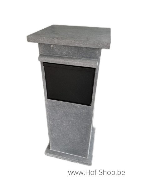 Cobox 5 type Medium - boîte à colis en pierre bleue