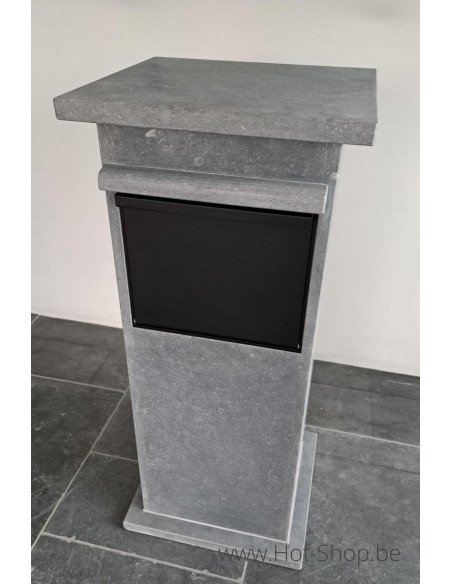 Cobox 5 type Medium - boîte à colis en pierre bleue