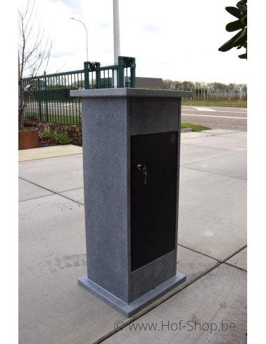 Cobox 17 type Medium - boîte aux lettres en pierre bleue