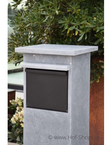 Cobox 5 type Medium - boîte à colis en pierre bleue