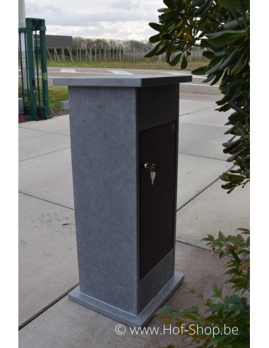 Cobox 5 type Medium - boîte à colis en pierre bleue