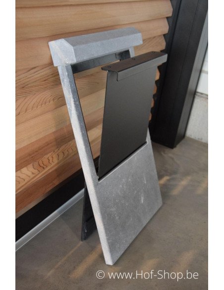 Fente d'insertion avec rabat type petit - pierre bleue