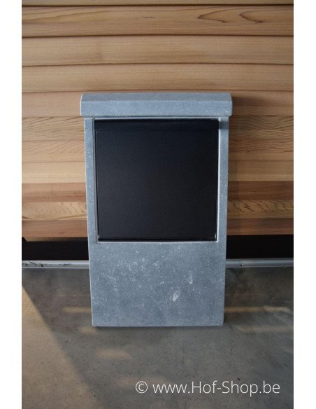 Fente d'insertion avec rabat type petit - pierre bleue