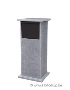 Cobox 17 type Medium - boîte aux lettres en pierre bleue