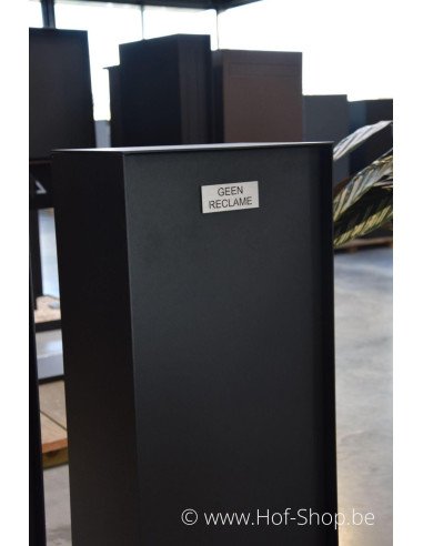 Pas de publicité - plaque inox 'fuji'