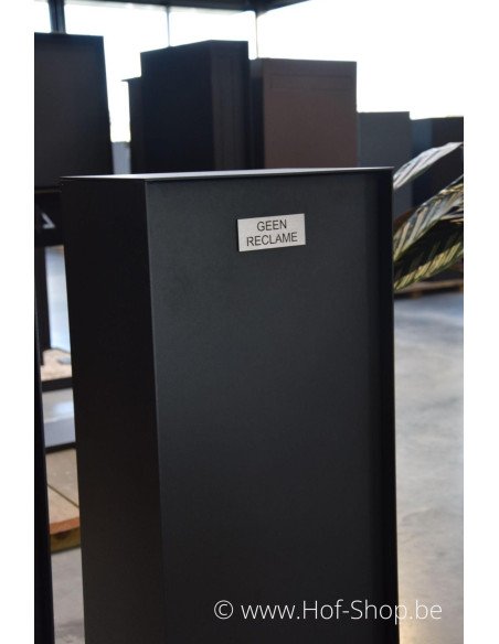 Geen reclame - inox plaatje 'fuji'