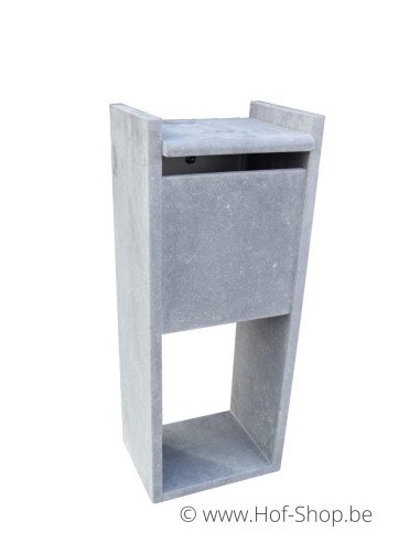 P-Box 2 - boîte aux lettres en pierre bleue