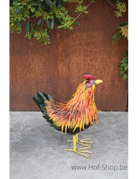 Poulet - figurine en métal (MD19781)