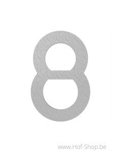 OUTLET Numéro 8 en inox (12 cm de haut) - Numéro de maison Adezz