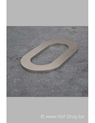 OUTLET Numéro 0 en inox (12 cm de haut) - Numéro de maison Adezz