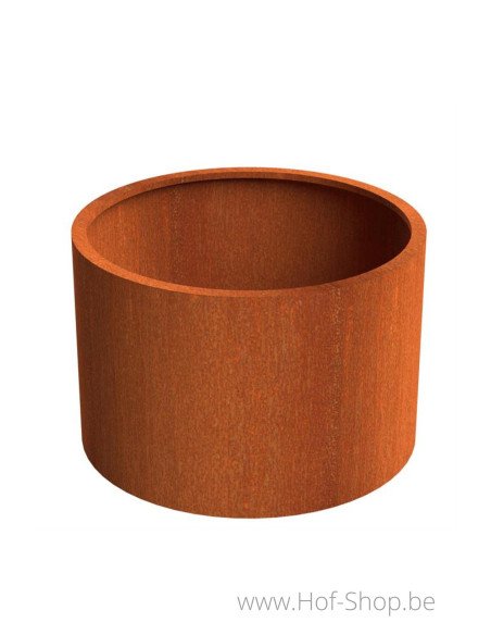 Circum 120 x 80 cm - Jardinière Adezz en acier Corten