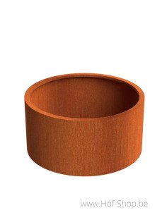 Circum 120 x 60 cm - Jardinière Adezz en acier Corten