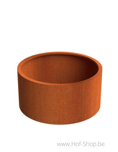 Circum 120 x 60 cm - Jardinière Adezz en acier Corten