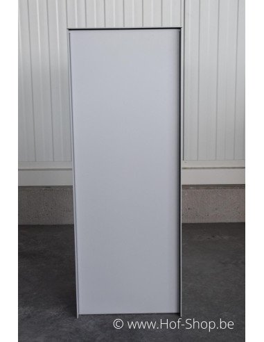 Dropbox Small RAL 9006 - pakketbus aluminium