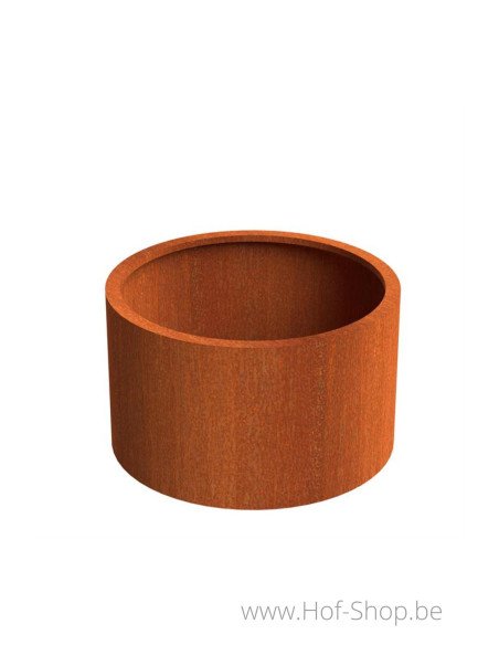 Circum 100 x 60 cm - Jardinière Adezz en acier Corten