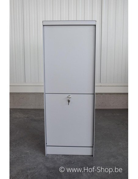 MODÈLE DE SHOWROOM Dropbox Small RAL 9006 Back Door - eSafe boîte à colis aluminium