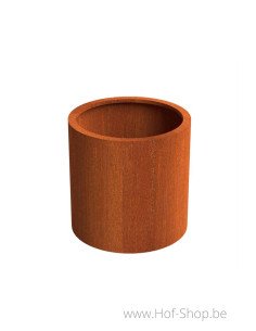 Circum 80 x 80 cm - Jardinière Adezz en acier Corten