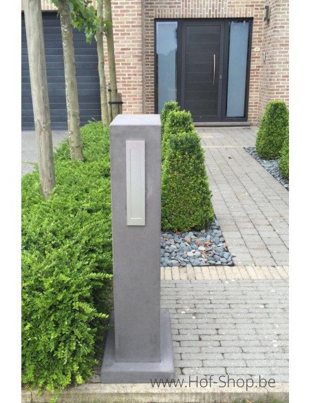 Block betonnen brievenbus - Claes Sierbeton