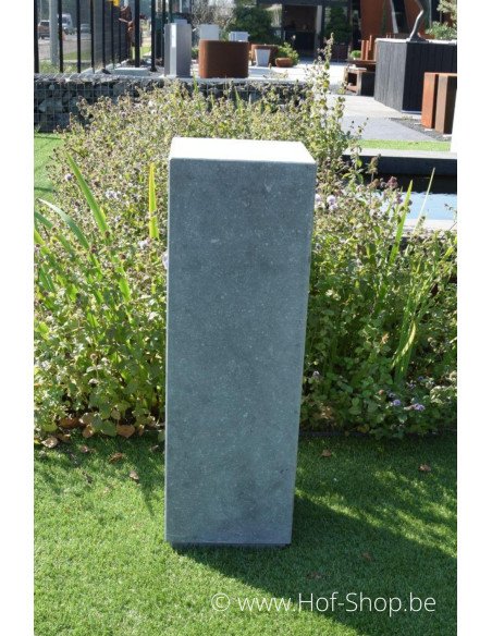 Pilar 25 x 25 x 75 cm - Piédestal en pierre bleue
