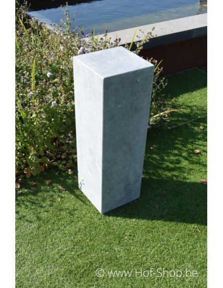 Pilar 25 x 25 x 75 cm - Piédestal en pierre bleue
