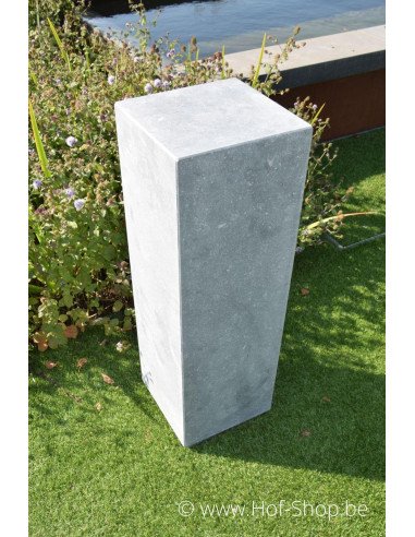 Pilar 25 x 25 x 75 cm - Piédestal en pierre bleue