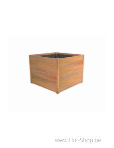 Carrez 100 x 100 x 72 cm - Jardinière Adezz en bois dur
