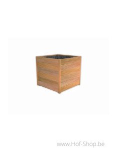 Carrez 80 x 80 x 72 cm - Jardinière Adezz en bois dur