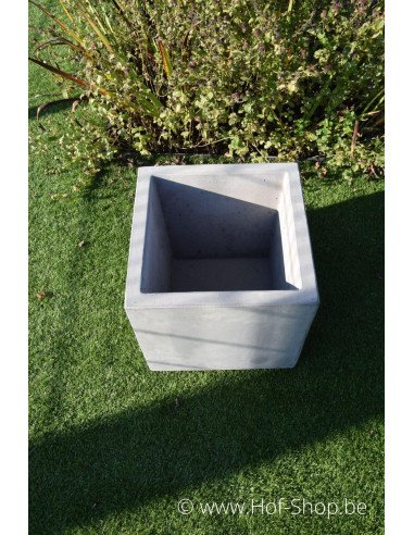 Modu Cubo 40 x 40 x 40 cm - Jardinière en béton