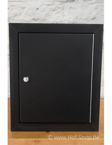 Boîte aux lettres à encastrer 30,9 x 38 x 35 cm - aluminium à encastrer